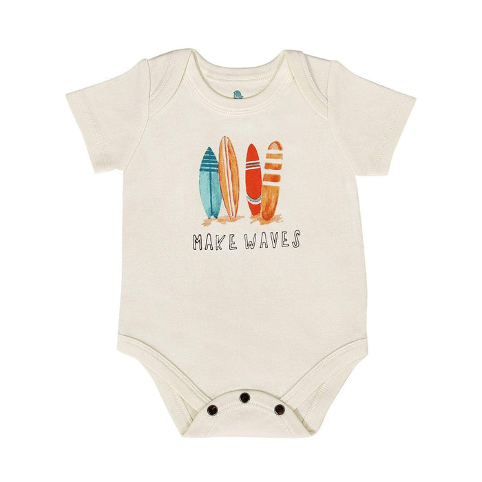 graphic bodysuit | make waves by Finn + Emma