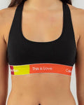 Calvin Klein Womens This Is Love Unlined Bralette by Vanessa Jane