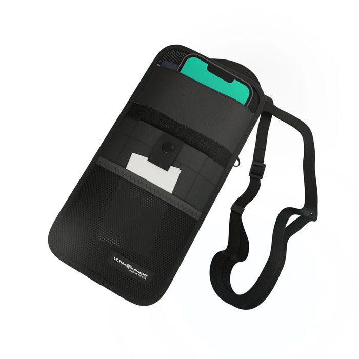 Ultra Armor ConcealShield Cell Phone Faraday Travel Bag – EMF + RFID Blocking Privacy Pouch by DefenderShield