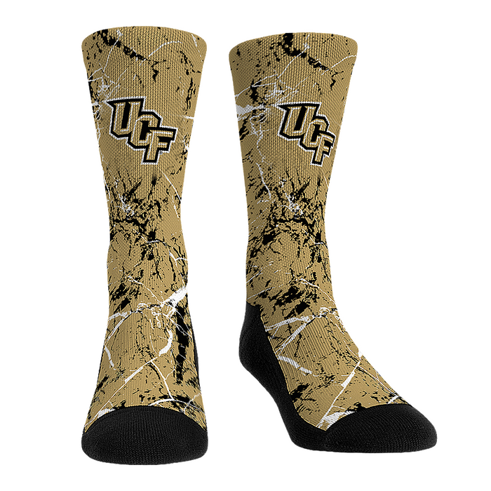 UCF Knights - Cracked Marble by Rock 'Em Socks