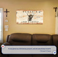 Land And Cattle Rustic Sign II by Tailored Canvases
