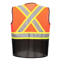 Hi Vis Back Contrast Executive Vest by Armed American Supply