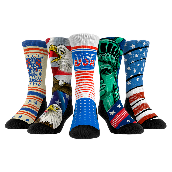 USA Bundle 5-Pack by Rock 'Em Socks