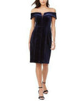 Vince Camuto Womens Strapless Velvet Dress by Vanessa Jane