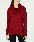 Ideology Women's Cowl-Neck Pullover by Vanessa Jane