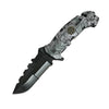 2-Pack: 5" Spring Assisted Knife with Camo Nylon Fiber Handle