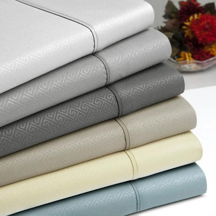 6-Piece: US Army Embossed Greek Key Sheet Set by DailySale