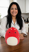 Squishmallows Dolan Red Dino with Spots 11 Plush Stuffed Animal Toy by Vanessa Jane