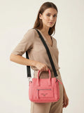 Kendall + Kylie Purse Mini Pink Pebbled Texture Handbag by Vanessa Jane