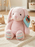 FAO Schwarz 20In Pink Plush Stuffed Bunny Rabbit Large with adoption papers by Vanessa Jane