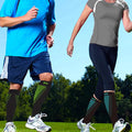 12-Pairs: Athletic Graduated Knee-High Compression Socks by DailySale