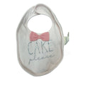 First Impressions Baby Bowtie Bib - Faded Pink, One Size by Vanessa Jane