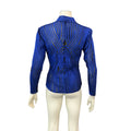 Peck and Peck Womens Striped Zip Up Blazer, Size 8 by Vanessa Jane