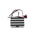 Fossil Stripe Small Crossbody MultiGold by Vanessa Jane