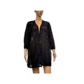 Alfani cardigan Black Open Front, Size Large by Vanessa Jane