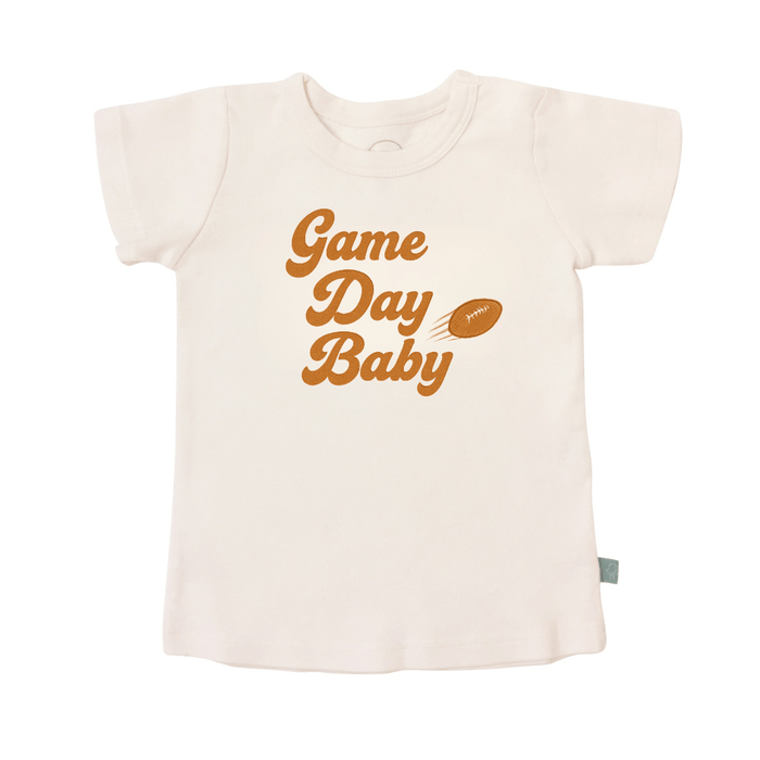 graphic tee | Game Day Baby by Finn + Emma