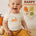 graphic bodysuit | thanksgiving pie by Finn + Emma