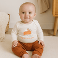 graphic bodysuit | thanksgiving pie by Finn + Emma