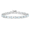 Natural Blue Topaz Bracelet