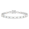 Genuine Opal Tennis Bracelet