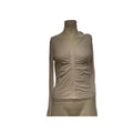 Planet Gold Juniors Shine Ribbed Knit Sweater, Size Large by Vanessa Jane