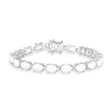 Natural Opal Tennis Bracelet