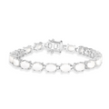 Natural Opal Tennis Bracelet by Fine Color Jewels