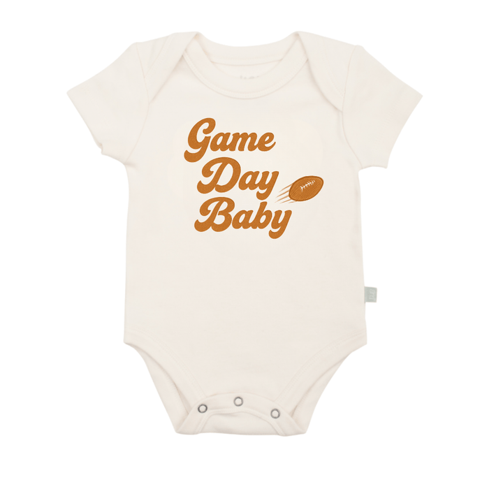 graphic bodysuit | Game Day Baby by Finn + Emma