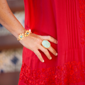 Statement Ring - Turquoise by Christina Greene