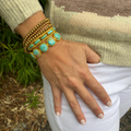 Western Blues Cuff by Christina Greene