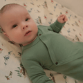 footie | Basil Green by Finn + Emma