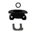 Sony WH-1000XM4 WH1000XM4 XM4 Hinge Swivel Part Replacement with Metal Clip and O-Ring | Left or Right by CentralSound