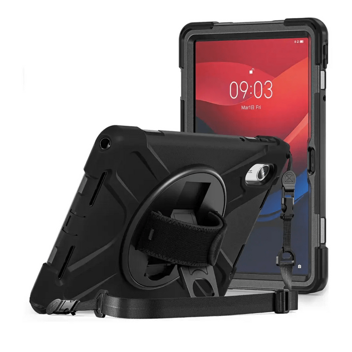 Lenovo Tab M11 / K11 Case - Heavy-Duty, Kickstand | Raider-X Series by Zerodamage Sahara Case LLC