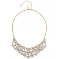 Inc International Concepts Gold-Tone Crystal & Imitation Pearl Flower Statement by Vanessa Jane