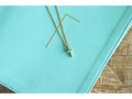 Dainty Turquoise Cross Necklace by Christina Greene