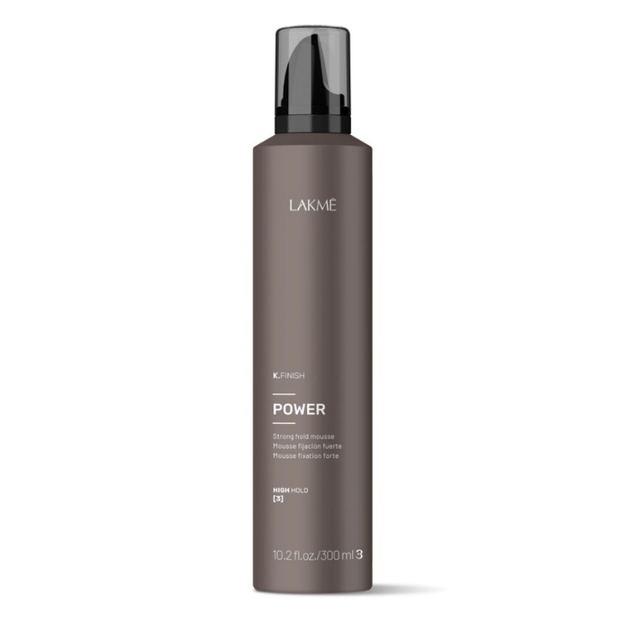 Lakme K Finish Power Strong Hold Mousse 10.2oz by The Warehouse Salon