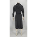 Anne Klein Womens DOT Long Sleeve Button Down Dress, Size 4 by Vanessa Jane