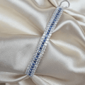 Sapphire Cuff Bracelet by Fine Color Jewels