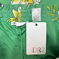 Dr2 by Daniel Rainn Green floral skirt, Size XL by Vanessa Jane