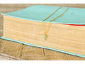 Dainty Turquoise Cross Necklace by Christina Greene