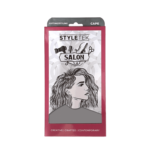 Styletek Solid Gray Cape 45x6 by The Warehouse Salon