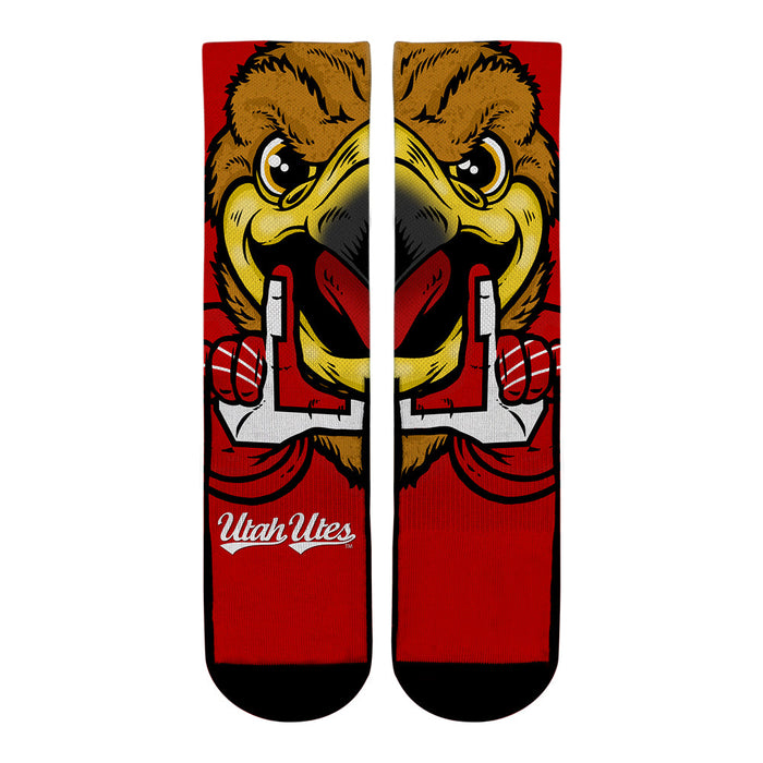 Utah Utes - Swoop Mascot by Rock 'Em Socks