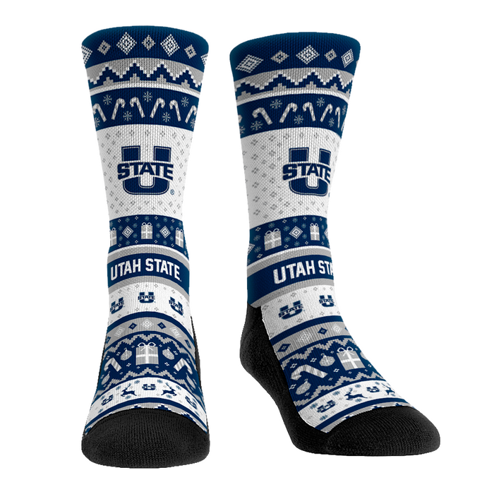 Utah State Aggies - Tacky Sweater by Rock 'Em Socks