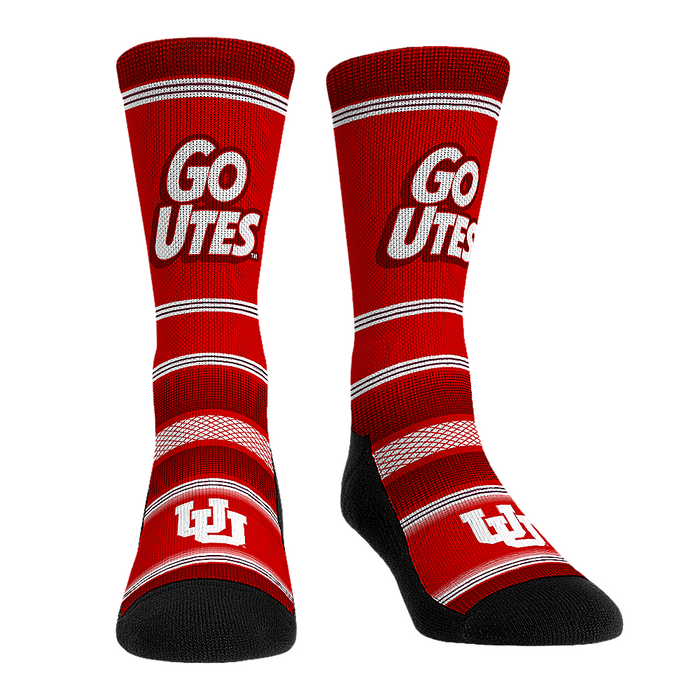 Utah Utes - Go Utes by Rock 'Em Socks