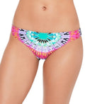 Salt + Cove Tie-Dye Juniors Totally Printed Hipster Bikini Bottom, Size S by Vanessa Jane