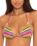 Becca by Rebecca Virtue Women’s Farah Cheryl Sliding Triangle Bikini Top by Vanessa Jane