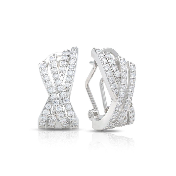 Tresse Earrings by Belle Étoile Jewelry