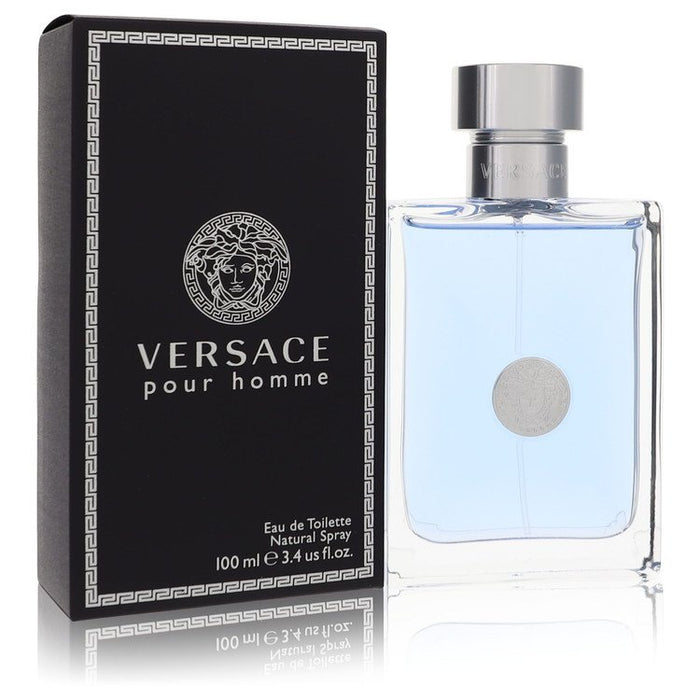 Versace Pour Homme by Versace Eau De Toilette Spray 3.4 oz for Men by Avera Group
