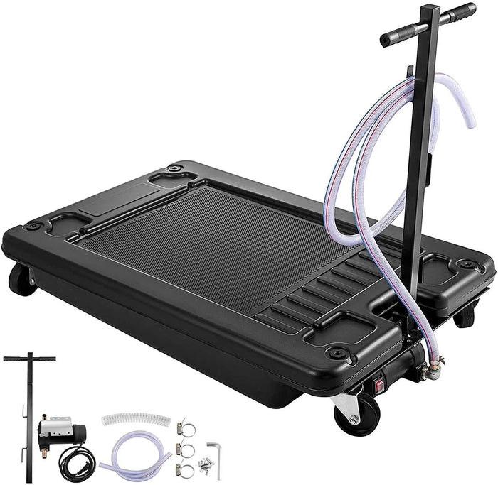 17 Gallon Low Profile Oil Drain with Electric Pump by DailySale