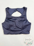 Sequin Hearts Juniors Open Back Crop Top, Size 7 by Vanessa Jane